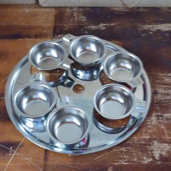 Saladmaster Kitchen Saladmaster 7 Pc Stainless Egg Poacher 6 Cups
